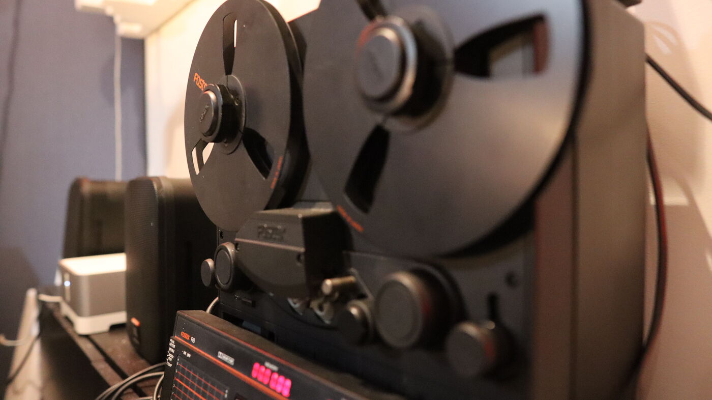 Fostex Tape Machine Detail